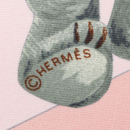 Hermes Scarf Carre 90 Confidents Des Coeurs Silk — view 2