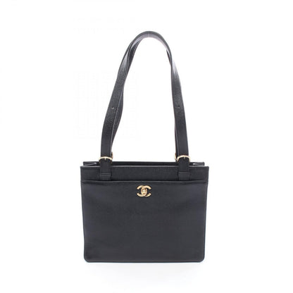 Chanel Tote Bag Black Caviar Leather