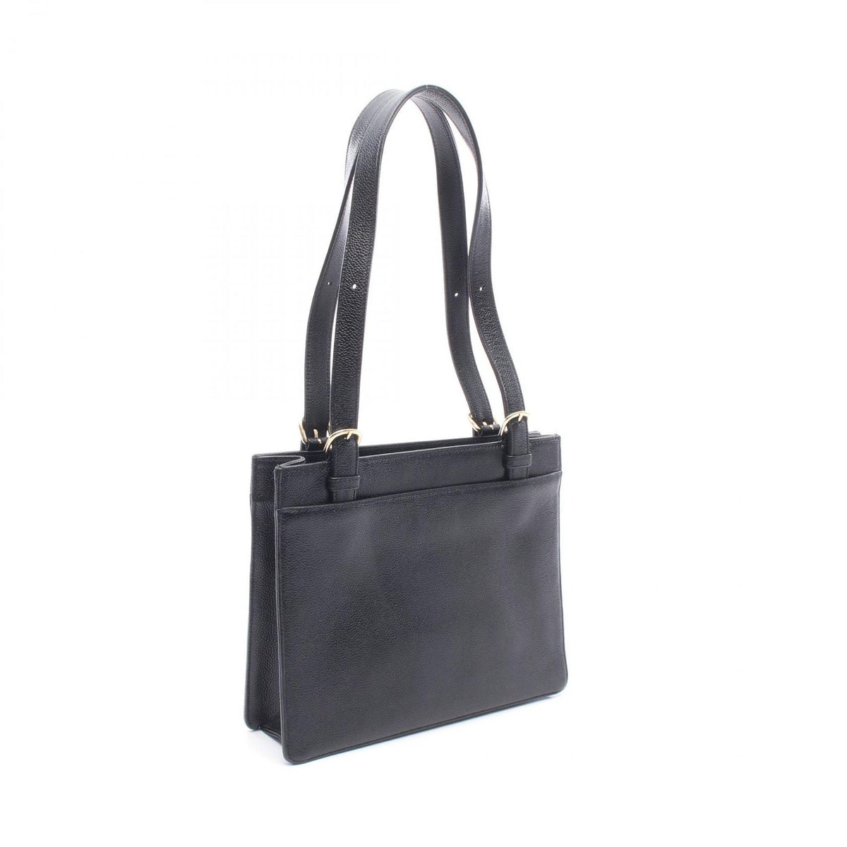 Chanel Tote Bag Black Caviar Leather — view 2