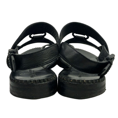 Bottega Veneta Sandals Black Leather — view 3