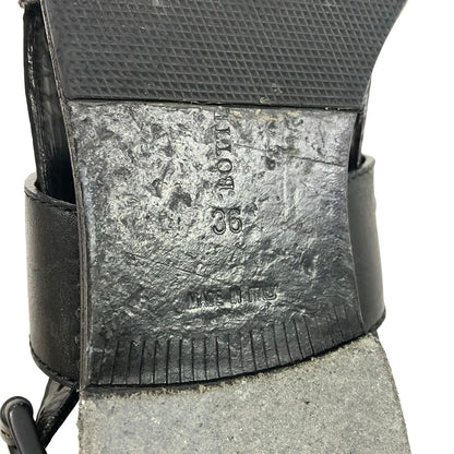 Bottega Veneta Sandals Black Leather — view 6