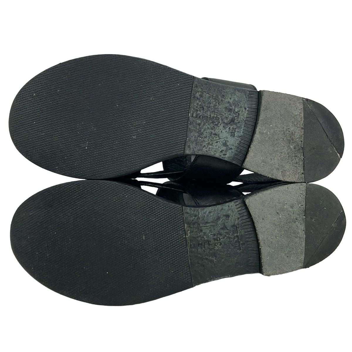 Bottega Veneta Sandals Black Leather — view 4