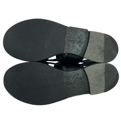 Bottega Veneta Sandals Black Leather — view 4