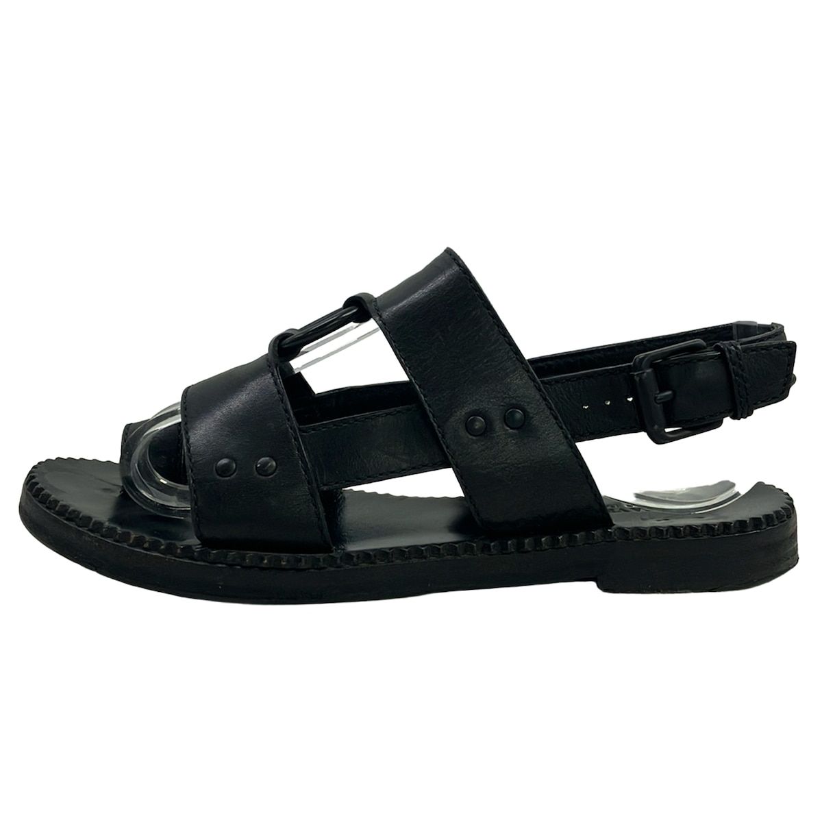 Bottega Veneta Sandals Black Leather