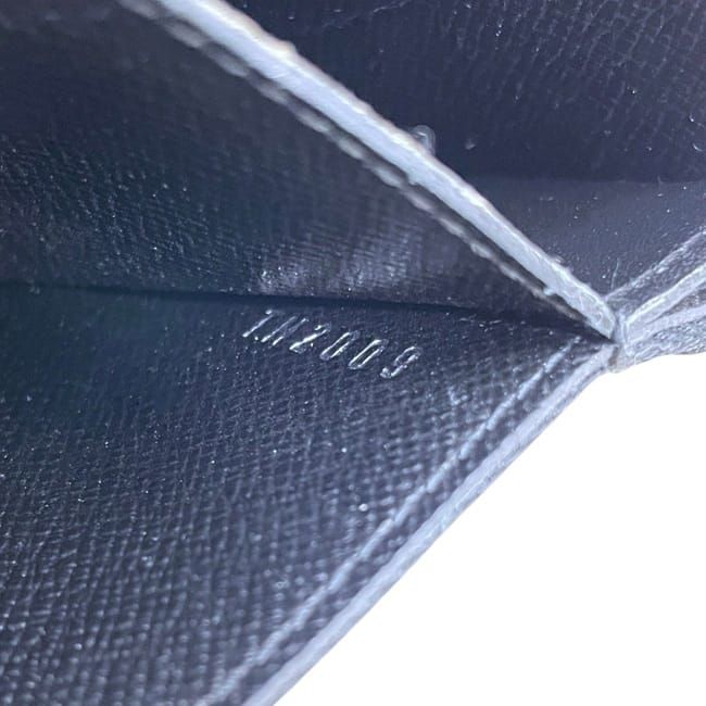Louis Vuitton Bifold Wallet Portefeuille Accordion Black Damier Graphite Canvas — view 6