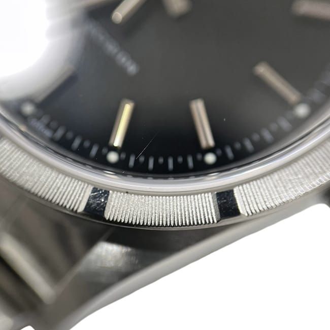 Rolex Watch Air King Black Silver SS Automatic P Dial — view 8