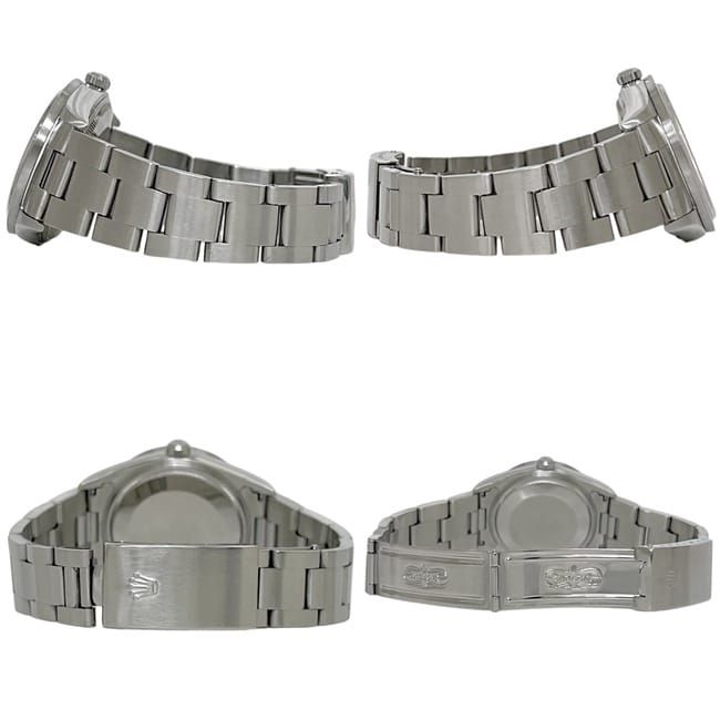 Rolex Watch Air King Black Silver SS Automatic P Dial — view 2