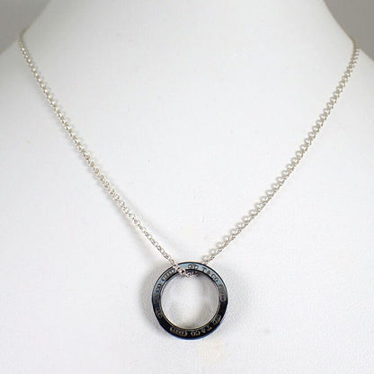 Tiffany & Co 1837 Titanium 925 Circle Necklace — view 2