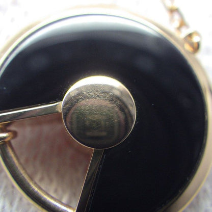 Cartier Bracelet Amulet 1 Point Diamond Onyx 18K Pink Gold — view 5