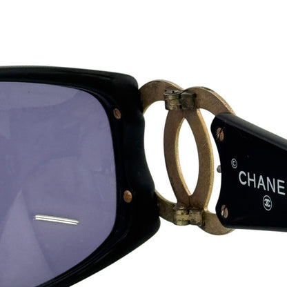 Chanel CC Logo Sunglasses Eyewear — view 4