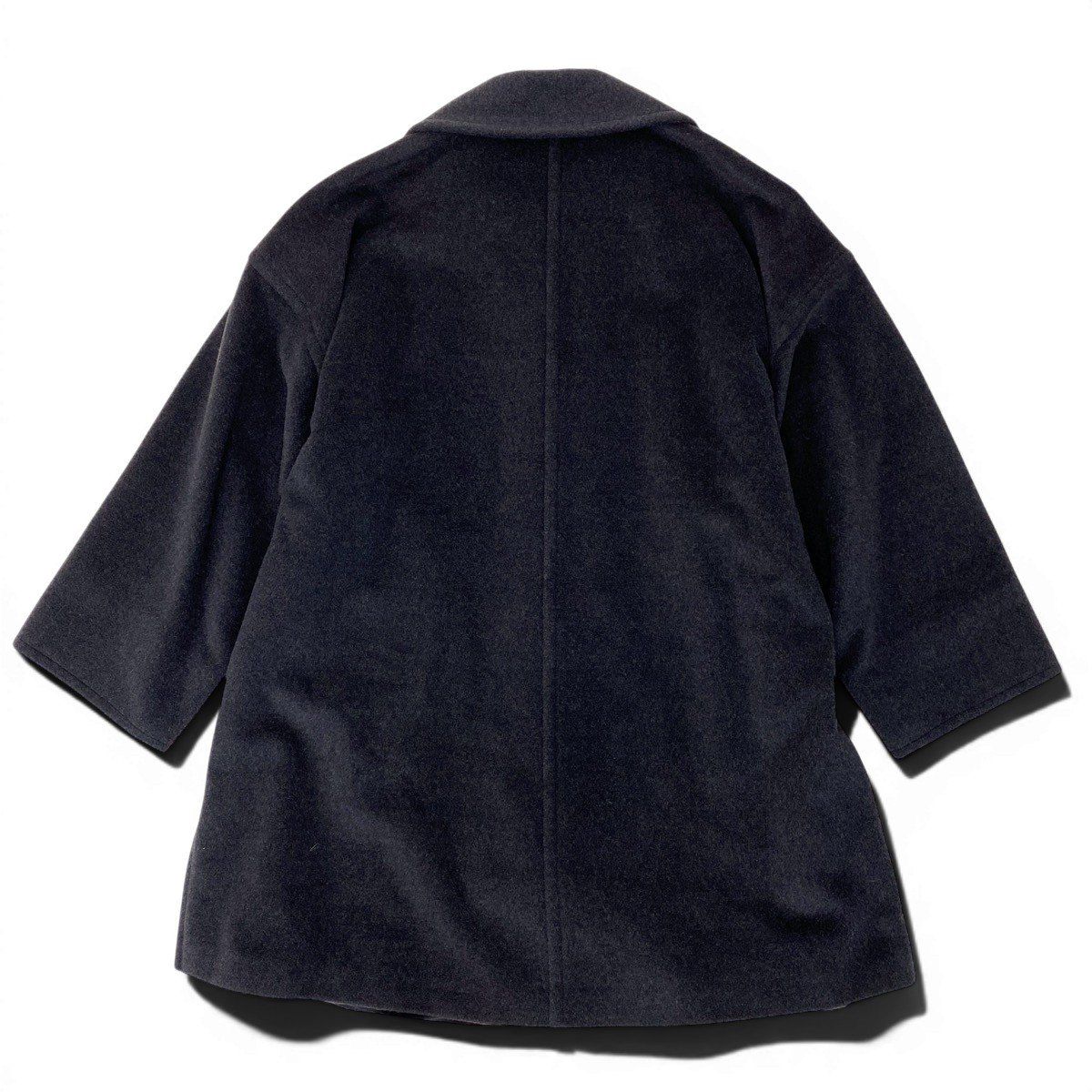 Max Mara Chesterfield a Line Wool Coat 38 Dark Gray — view 3