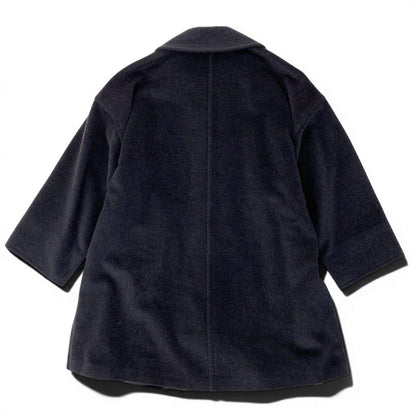 Max Mara Chesterfield a Line Wool Coat 38 Dark Gray — view 3