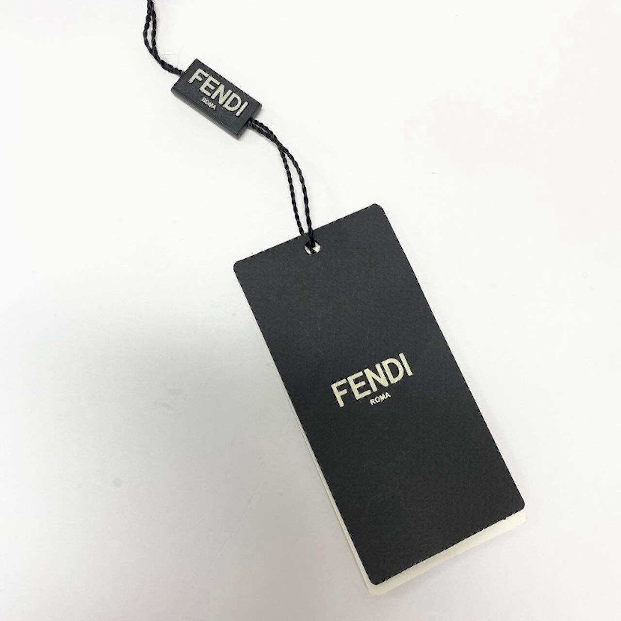 Fendi Logo Print Knit Skirt Knee Length Wool — view 7