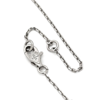 Van Cleef & Arpels Necklace Sweet Alhambra Pendant White Gold 750 18K Diamond — view 4