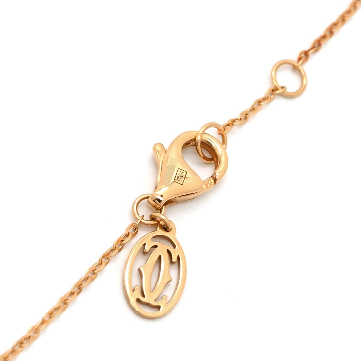 Cartier Bracelet Trinity Diamond Yellow Gold Pink White 15 1 Stone 1 Piece 750 — view 4