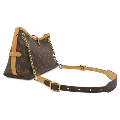 Louis Vuitton 2-Way Bag Carryall BB Monogram Canvas Gold Brown Handbag — view 2