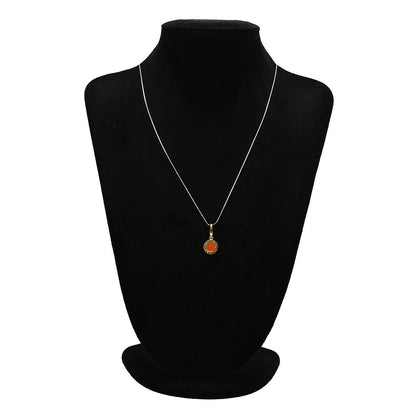 Bvlgari Pendant Pink Yellow Gold 18K 750 18K Coral — view 6