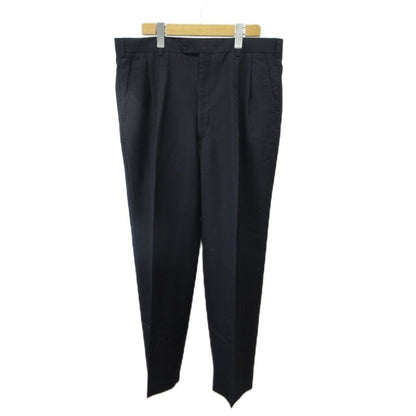 Saint Laurent Suit Set Jacket Pants Wool Be4 Navy Dark Blue Double Breasted — view 5