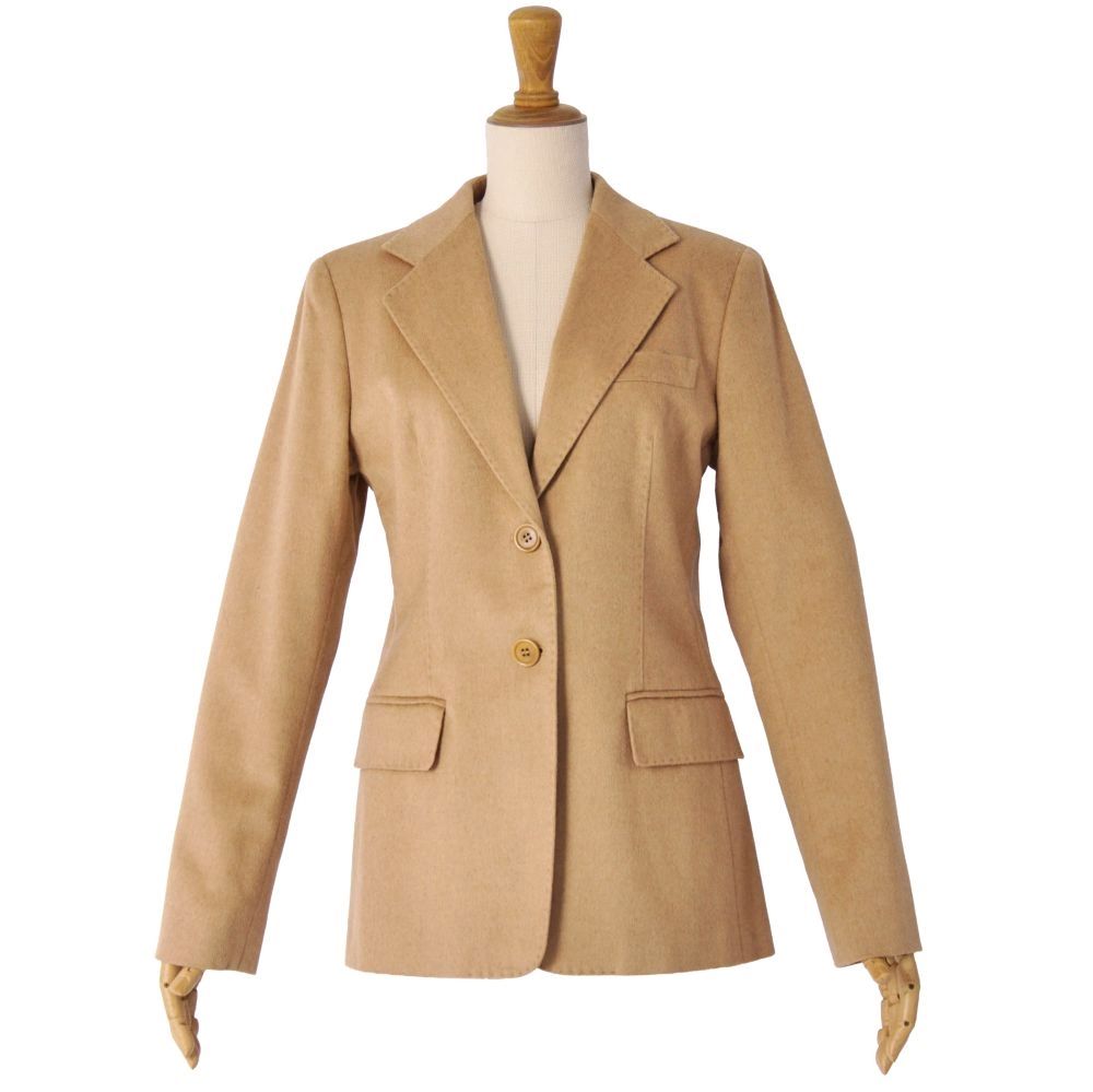 Max Mara Jacket White Tag Tailored Came — view 3
