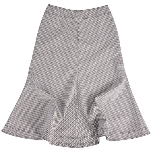 Loewe Skirt Long Wool Houndstooth
