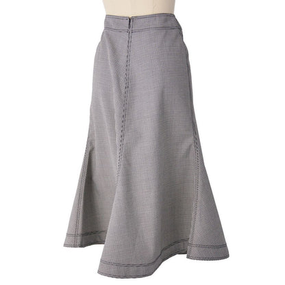 Loewe Skirt Long Wool Houndstooth — view 4