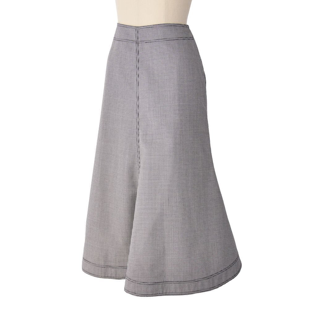 Loewe Skirt Long Wool Houndstooth — view 5