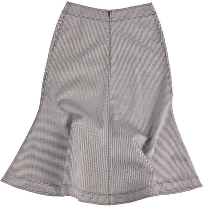 Loewe Skirt Long Wool Houndstooth — view 3