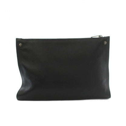 Saint Laurent Paris Sac de Jour Pouch Leather Dark Blue Navy — view 2