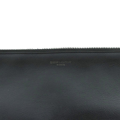Saint Laurent Paris Sac de Jour Pouch Leather Dark Blue Navy — view 6