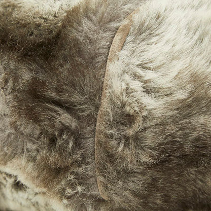 Fendi Zucca Backpack Gray Suede — view 5