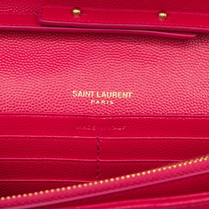 Saint Laurent Cassandra Classic Crossbody Chain Wallet Shoulder Bag YSL Logo — view 6