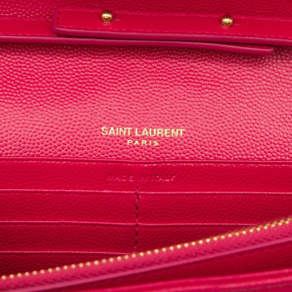 Saint Laurent Cassandra Classic Crossbody Chain Wallet Shoulder Bag YSL Logo — view 6