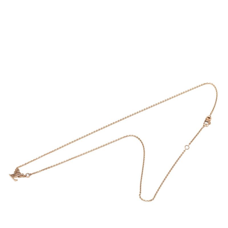 Louis Vuitton Idylle Blossom Necklace 18K Pink Gold Diamond — view 3