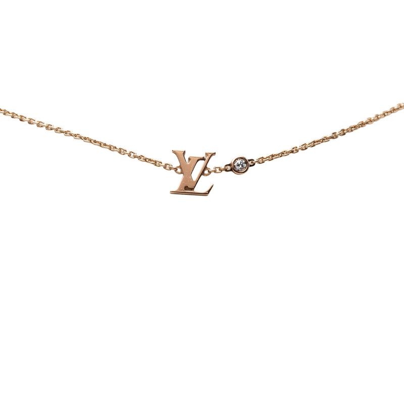Louis Vuitton Idylle Blossom Necklace 18K Pink Gold Diamond