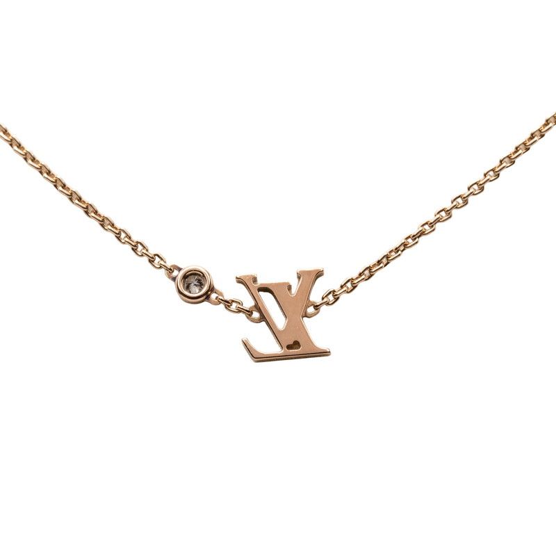 Louis Vuitton Idylle Blossom Necklace 18K Pink Gold Diamond — view 2