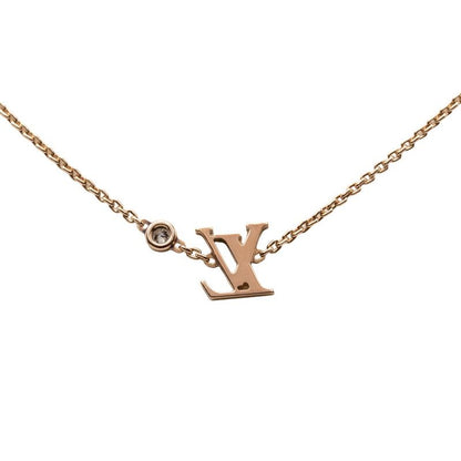 Louis Vuitton Idylle Blossom Necklace 18K Pink Gold Diamond — view 2