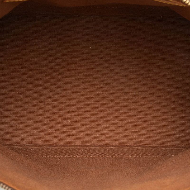 Louis Vuitton Monogram Alma PM Handbag Brown Leather — view 7