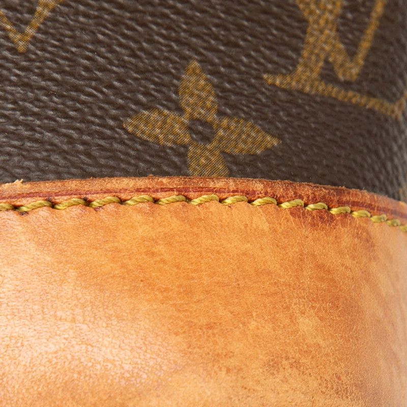 Louis Vuitton Monogram Alma PM Handbag Brown Leather — view 5