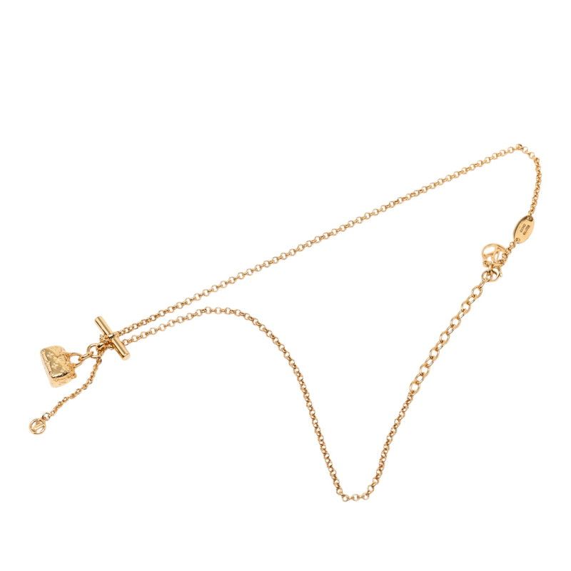 Louis Vuitton Collier LV Speedy Necklace Gold Plated — view 3