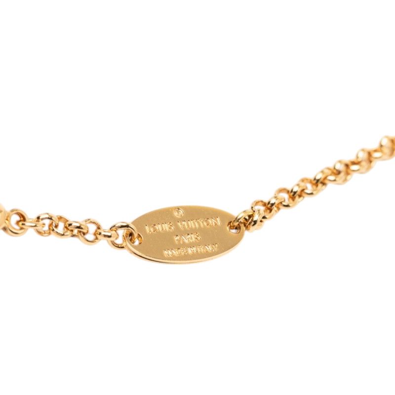 Louis Vuitton Collier LV Speedy Necklace Gold Plated — view 6