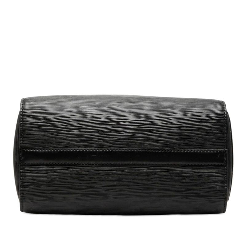 Louis Vuitton Epi Speedy 25 Mini Boston Bag Noir Black Leather — view 3