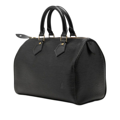 Louis Vuitton Epi Speedy 25 Mini Boston Bag Noir Black Leather — view 2