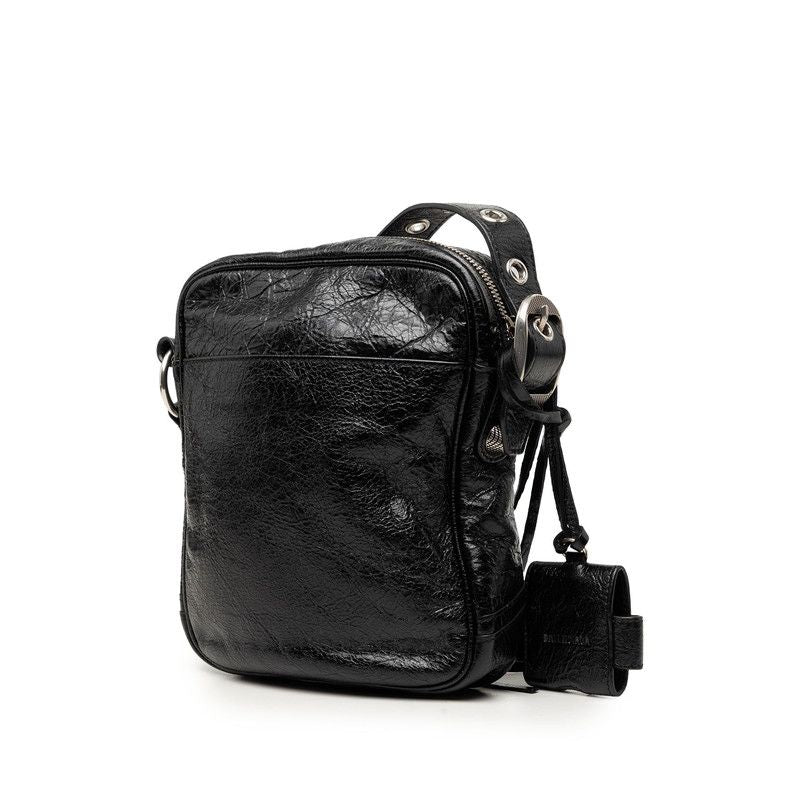Balenciaga Le Cagole Crossbody Shoulder Bag Black Leather — view 2