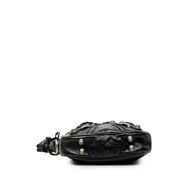 Balenciaga Le Cagole Crossbody Shoulder Bag Black Leather — view 3
