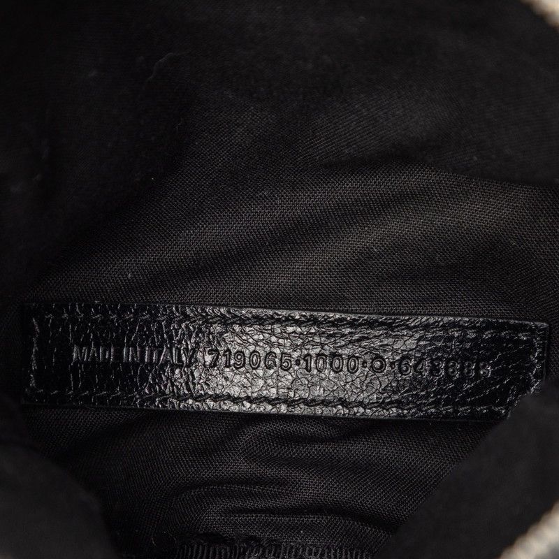 Balenciaga Le Cagole Crossbody Shoulder Bag Black Leather — view 6