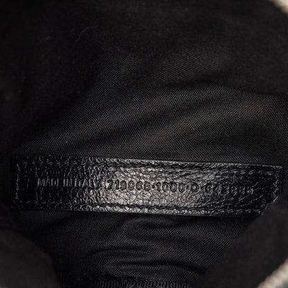 Balenciaga Le Cagole Crossbody Shoulder Bag Black Leather — view 6