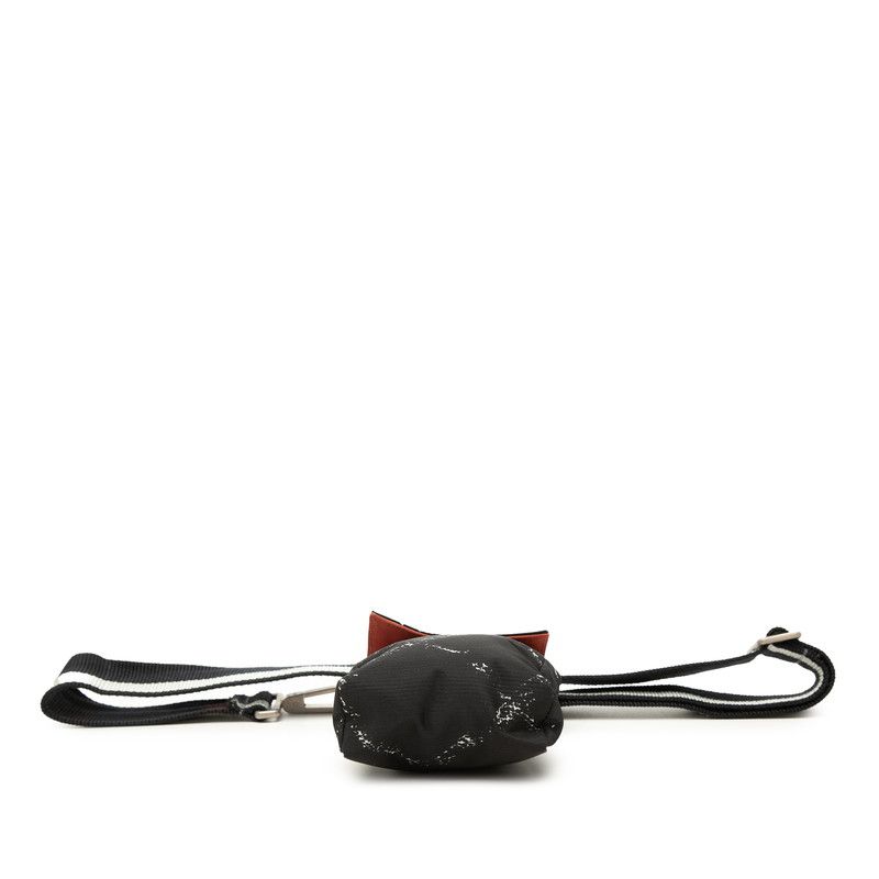 Chanel Travel Line Waist Bag Pouch Black Nylon — view 3