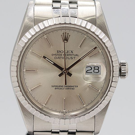Rolex Watch Silver
