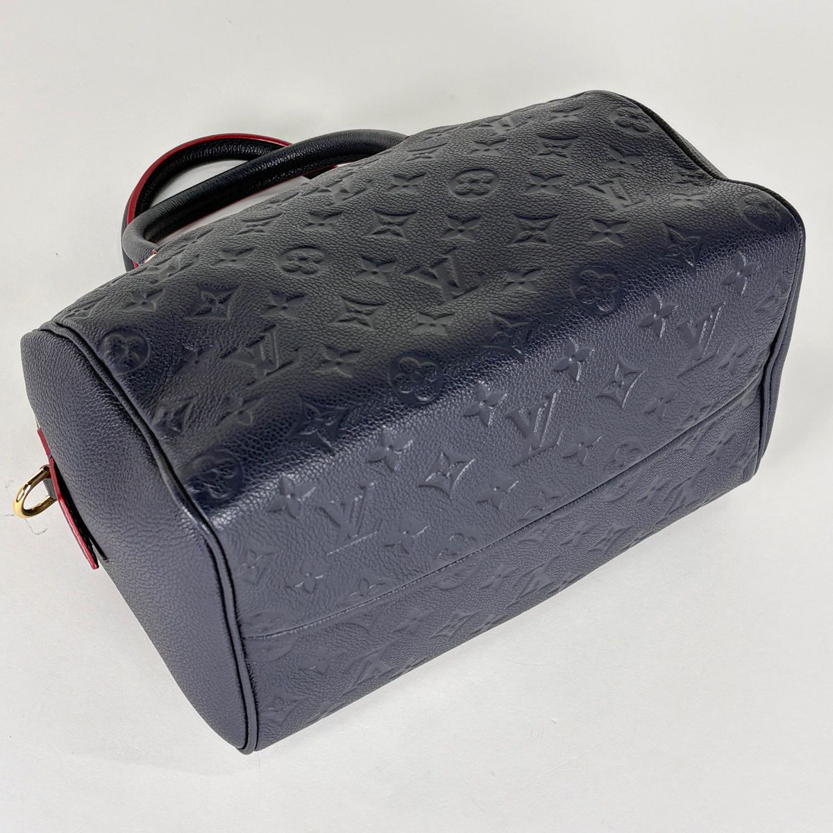 Louis Vuitton Speedy Bandouliere 25 Handbag 2-Way Monogram Empreinte Marine — view 2