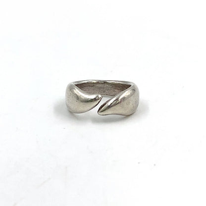 Tiffany & Co Elsa Peretti Feather Silver Ring